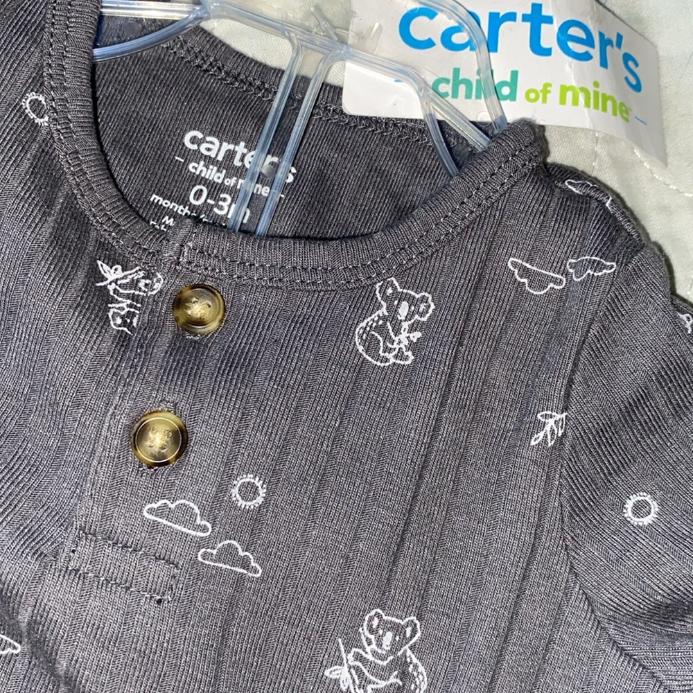 carters grey 2 piece outfit - Picture 4 of 4